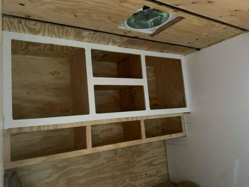 Inside cabinets / storage
